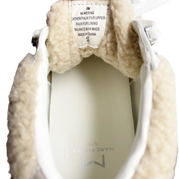 MARC FISHER LTD Merin Distressed High Top Sneakers - Picture 9 of 10